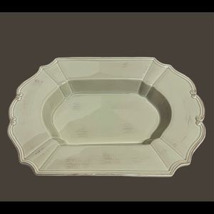 Platter, French Country, grey